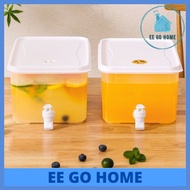 5 Liter Water Jug with Tap Water Jug Water Dispenser Faucet Tap Drinker Refrigerator Water Barrel Ice Drink Container