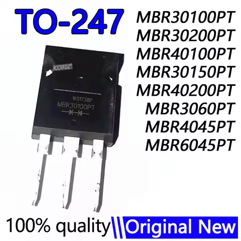(10piece) MBR30100PT TO-247 MBR30100 30A 100V MBR30200PT MBR30200 MBR40100PT MBR30150PT MBR40200PT M