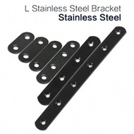 2/ 4/ 10 Pack, Flat Plate Straight Bracket Flat Metal Brace Bracket, 37/ 46/ 56/ 76/ 125/ 195mm(1.46