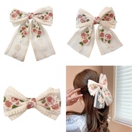 cozy Bows Elegant Hairclip Versatile Sweet Balletcore Clip Girls Headwear Accessories