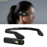 2.7K Head Mounted Camera: Wearable WiFi Action Camera for Vlogs & Cycling