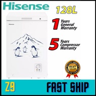 HISENSE 128L ( gross capacity ) chest freezer FC128D4BWP [ ready stock ]