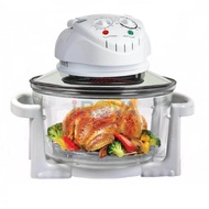 Halogen Convection Oven 12L Glass Oven Bowl Turbo Air Fryer Kitchen Oven Cooking Oven Toaster Ketuha