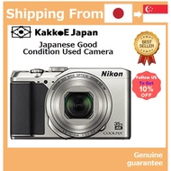 Pre-loved Nikon Digital Camera Coolpix A900 Optical 35 times Zoom 20.29 million Pixel Silver A900SL 