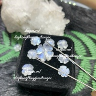 Super beautiful moon four-leaf clover Charm 5A