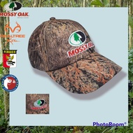 Topi olahraga berburu camo logo mossyoak brush topi keren motif sniper import
