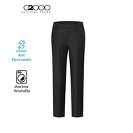 G2000 กางเกงสูทสำหรับผู้ชาย ทรง Slim Fit รุ่น 4115207399 BLACK