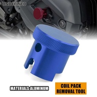 Blue Aluminum Coil Pack Removal Tool Puller Spark Plug Cap For BMW F800R R1150R R1150RT R1150GS R120