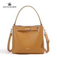 David Jones Lady Handbag Women Shoulder Bag Pu Leather Female 2023