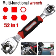 52IN1 52 IN 1 360 Degree Rotation Universal Wrench Torque Bolt Torx Socket Spanner Set Tool