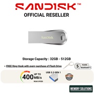 SanDisk Ultra Luxe USB 3.2 Thumb Drive Flash Drive 32GB 64GB 128GB 256GB CZ74