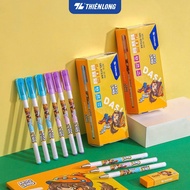 Combo 5/10/20 Akooland Dasi Thien Long GEL-073/AK gel pen - Super fast drying ink (PURPLE)