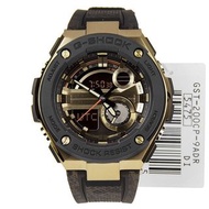 CASIO 卡西歐 G-SHOCK 時尚雙顯 男錶 樹脂錶帶 GST-200CP-9A