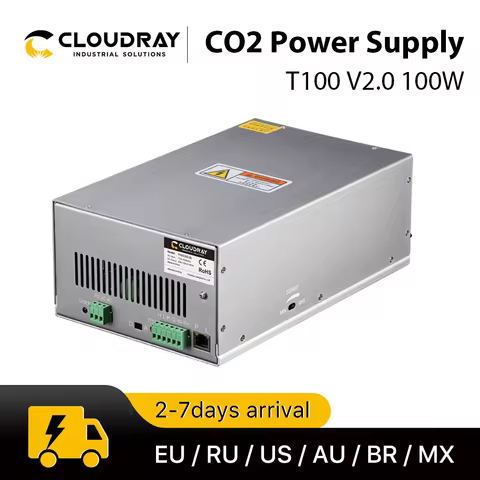 Cloudray 80W-100W CO2 Laser Power Supply Source for CO2 Laser Engraving Cutting Machine LY-T100 T / 