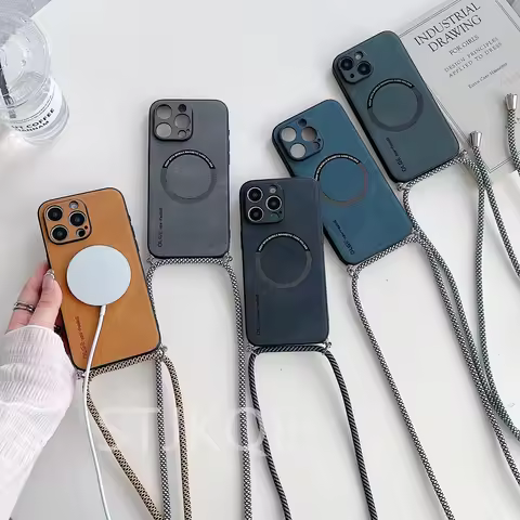 Lanyard Phone Case Magnetic Case For Pixel 9 Pro Pixel 8A Pixel 7A Pixel7 Pixel8 Magsafe Wireless Ch