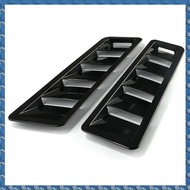 C8(CSID) {0} Car Hood Air Intake Scoop Vent Louver Cooling Panel Hood Air Intake Panel ABS17X5 Inche