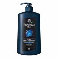 Shokubutsu Men 2 in 1 Hair & Body Wash Fresh Blast, 850ml