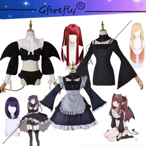 My Dress-Up Darling Marin Kitagawa Swimsuit Succubus Shizuku Kuroe Liz Cosplay Costume Wig Accessori