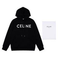 🈶️現貨 Celine hoodie 賽琳經典logo連帽數碼直噴印花男女同款情侶裝