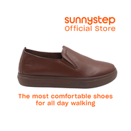 Sunnystep - Elevate Walker in Vegan Leather - Full cowhide - Most Comfortable Walking Shoes