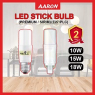 LED Stick Bulb High Quality 10W 18W E27 ( Daylight /Warm White ) Aaron Shop  2Year Warranty