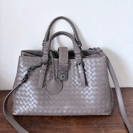Bottega Veneta bv vintage classic leather 2way shoulder bag handbag 經典中古復古編織格子格仔醫生包手提袋兩用袋上膊斜孭袋#V387