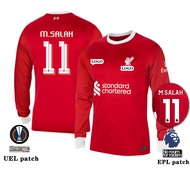 【Fans Issue Kit 】23/24 LIV-ERP-OOL  Home Long Sleeves Man Football Jersey S-3XL|Ready Stock
