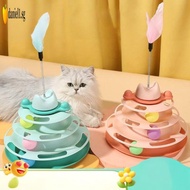 4 Floor Cat Rail - Football Toy for Pets