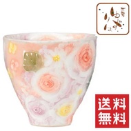 【送料無料】【工房ゆずりは】色彩ばら 湯呑/瀬戸焼 和食器 食器 湯呑 コップ カップ デザート鉢 手描き 花柄 プレゼント 贈り物 ギフト