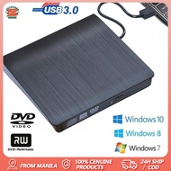 External DVD Optical Drive USB 3.0 CD DVD ROM RW Player Reader Recorder Burner For Laptop PC Burning