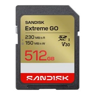 Extreme GO SD UHS-I 512GB 230MB/R 150MB/W 記憶卡 (SDSDXGN-512G-GNCIN)