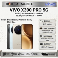 VIVO X300 Pro 5G [32GB*(16+16)GB RAM 512GB ROM] [32GB*(16+16)GB RAM 1TB ROM]