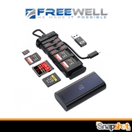 FREEWELL PRO Card Reader CF A/B SD TF [FWCR02PRO]HT99 9CWH
