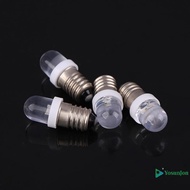 YosunJon] 5Pcs E10 Led Bulb E10 3V 6V 12V 24V Instrument Bulb E10 Indicator Bulb Old Fashioned Flash