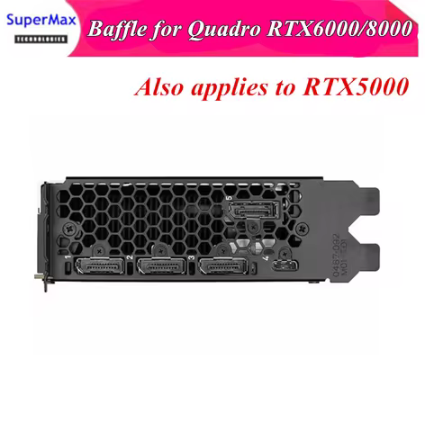 Original Bracket for Quadro RTX5000 RTX 6000 graphics card bezel RTX 8000 video card blank baffle
