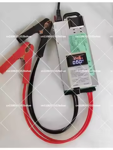 1200W Battery Charger Current Voltage Adjustable 3-15V 3-100A for 3S LiFePO4 12.6V 100A Lead-Acid Ba
