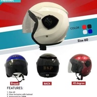 BKP V9 helmet size 60 hight quality topi sirim siap visor