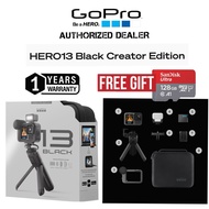 (NEW)GOPRO MALAYSIA WARRANTY GOPRO HERO 13 BLACK ORIGINAL (1 YEARS WARRANTY) 27MP 5.3K 60FPS / 4K 12