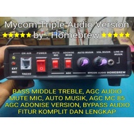 Mycom AGC RiG KENWOOD TM281 / 271 MIC SOCKET RJ45 AUDIO AGC MC85 Adonis and Bypass.