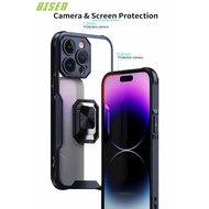 BISEN Phone Case For Huawei Nova Y62 Nova 10Se 10Pro Honor 70 X7 X8 X9 Clear Hard Case w/Ring Stand