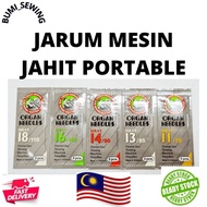 Jarum Mesin Jahit Portable/ HA Organ Needle / JARUM MESIN JAHIT BIMBIT/JARUM ORIGINAL/JARUM MESIN JA