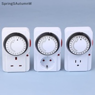 [SprW] 24 Hour Cyclic Timer Switch Kitchen Timer Outlet Universal Timing Socket Mechanical Timer 220