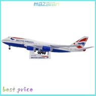 mazalan 1:144 Boeing 747 máy bay dân dụng hàng không máy bay DIY 3D thẻ giấy Mô Hình Bộ