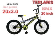 Sepeda Anak Laki Laki BMX 20 inch ATLANTIS 650 | ATLANTIS SWORD Ban JUMBO 20x3.0