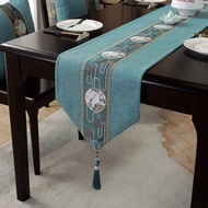 Chinese Style Table Flag Tea Table Cover Runner For Table Home Tabletop Decoration Tassel Table Runn