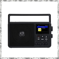 [I O J E] Internet Digital Radio Portable FM Radio Dual Power Modes Pocket Retro Radio EU PLUG