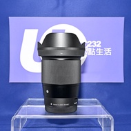 『Trade In優惠』新淨 Sigma 16mm F1.4 DC DN For Canon EF-M 半幅鏡 大光圈 等效25mm 輕巧易攜帶 人像 旅行 低光拍攝一流 EFM Canon EOS 