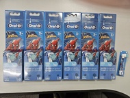Oral-B 兒童電動牙刷頭 蜘蛛俠Spiderman 及冰雪奇緣Frozen 補充裝