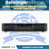 Behringer NX6000 Ultra-Lightweight 6000-Watt Class-D Power Amplifier