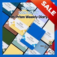 Indigo 2026 Diary B6 Prism Weekly Diary/ 2026 Planner Korean Diary /B6 2026 Diary/Weekly Planner/Mon